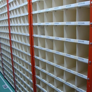 MS Slotted Angle Partitions Racks